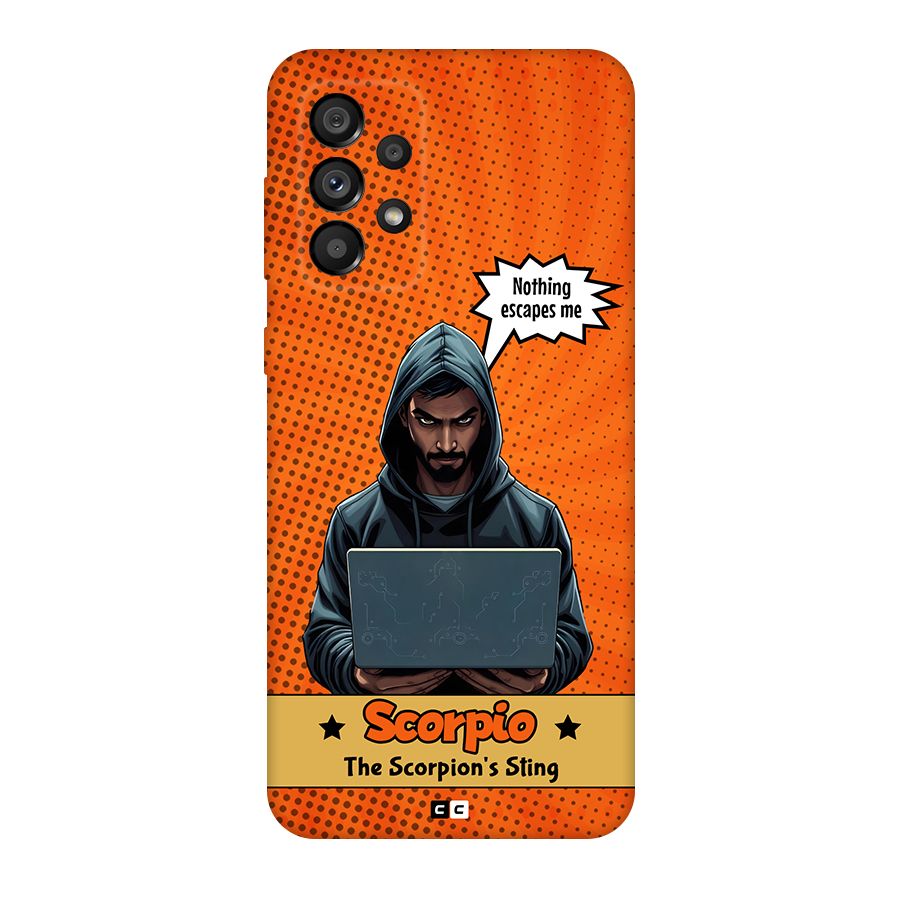 Scorpio Warning Back Case for Galaxy A73 5G