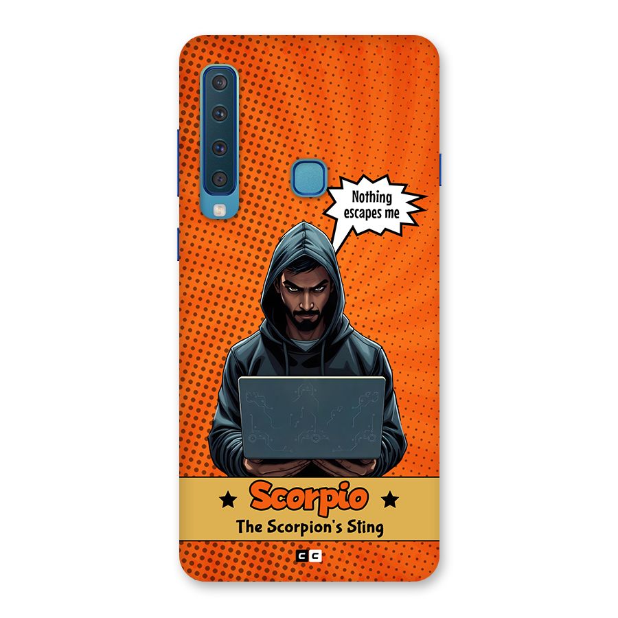 Scorpio Warning Back Case for Galaxy A9 (2018)