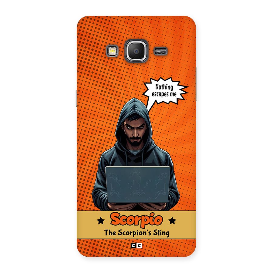Scorpio Warning Back Case for Galaxy Grand Prime