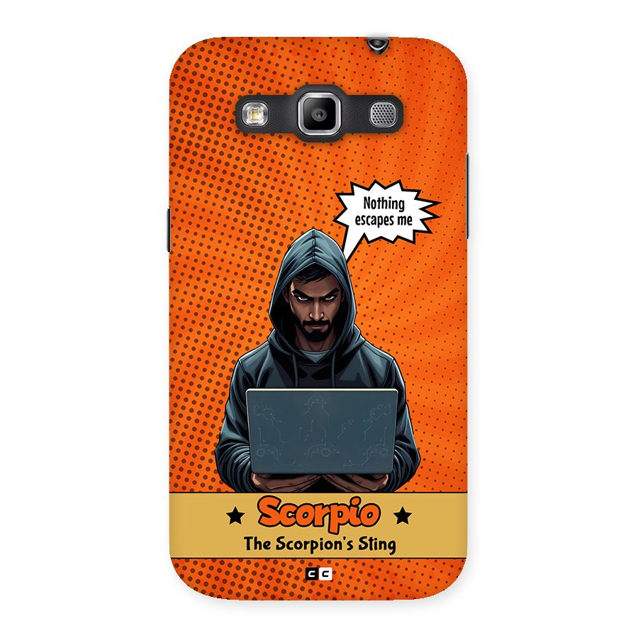 Scorpio Warning Back Case for Galaxy Grand Quattro