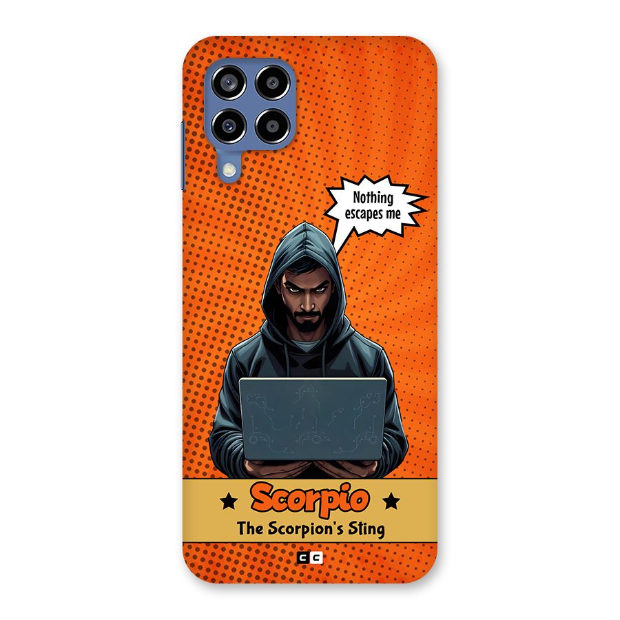 Scorpio Warning Back Case for Galaxy M53 5G