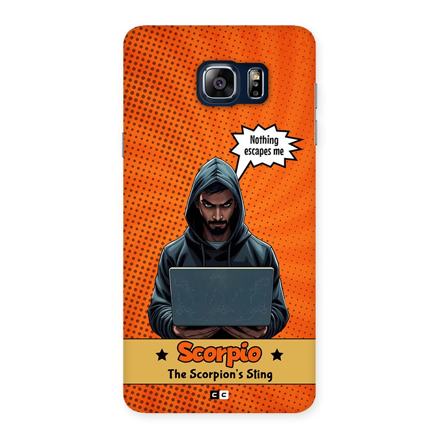 Scorpio Warning Back Case for Galaxy Note 5