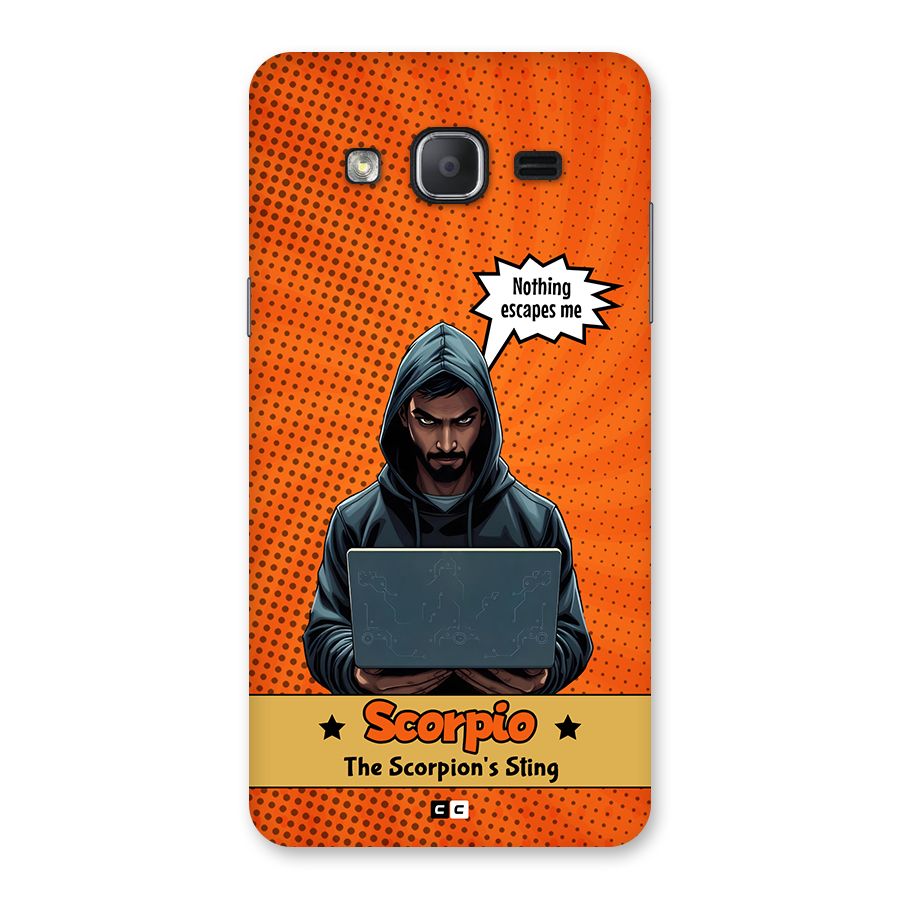 Scorpio Warning Back Case for Galaxy On7 2015