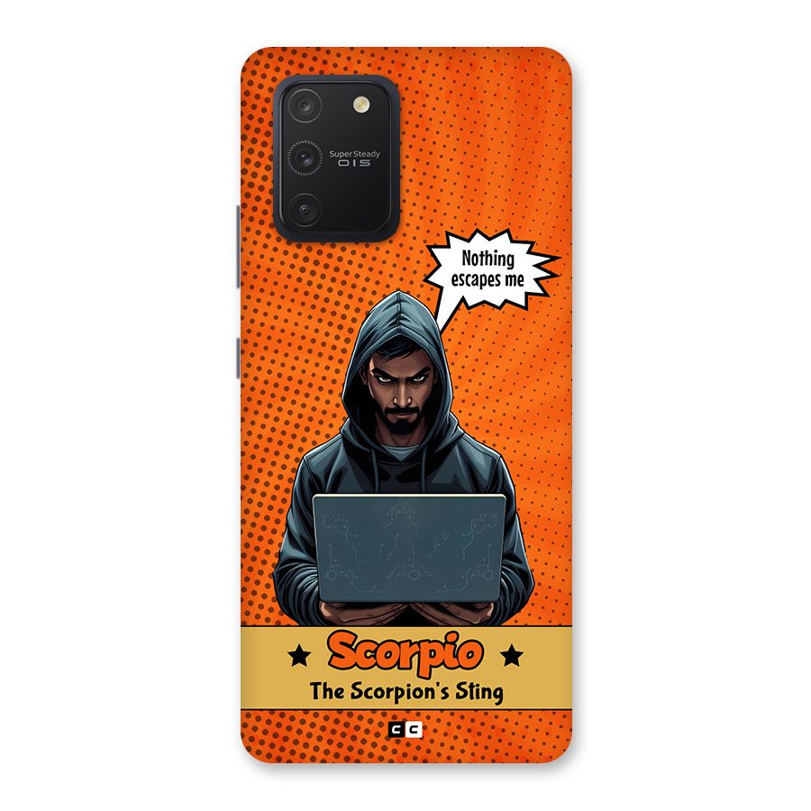 Scorpio Warning Back Case for Galaxy S10 Lite