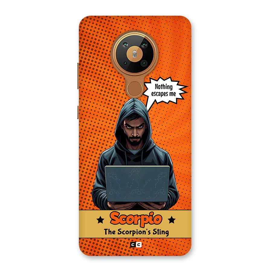 Scorpio Warning Back Case for Nokia 5.3