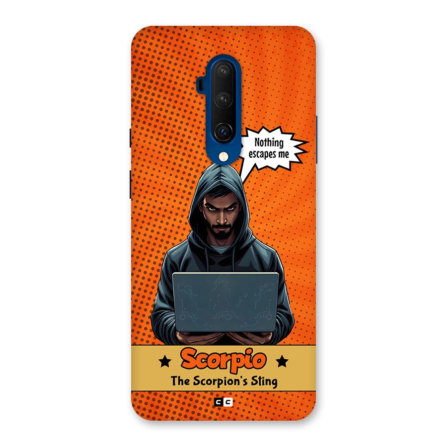 Scorpio Warning Back Case for OnePlus 7T Pro