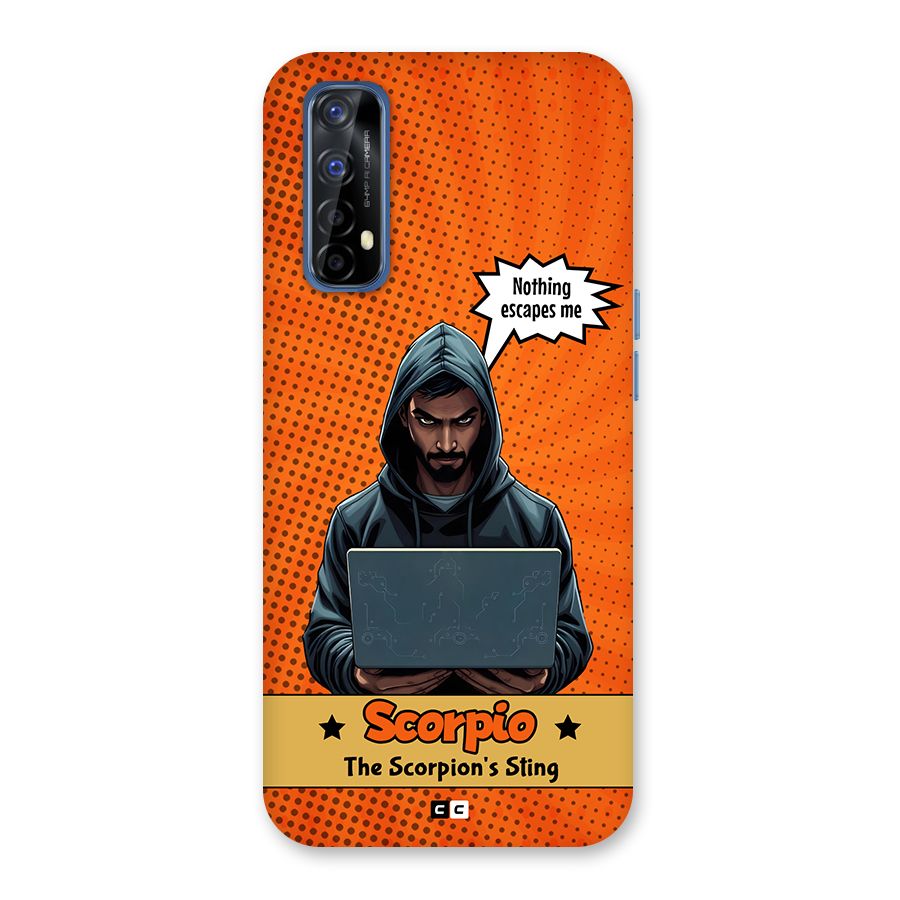 Scorpio Warning Back Case for Realme 7