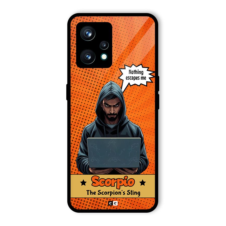 Scorpio Warning Back Case for Realme 9