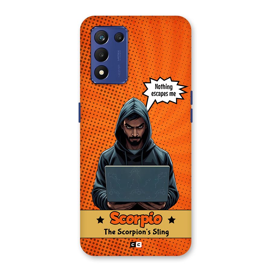 Scorpio Warning Back Case for Realme 9 5G Speed