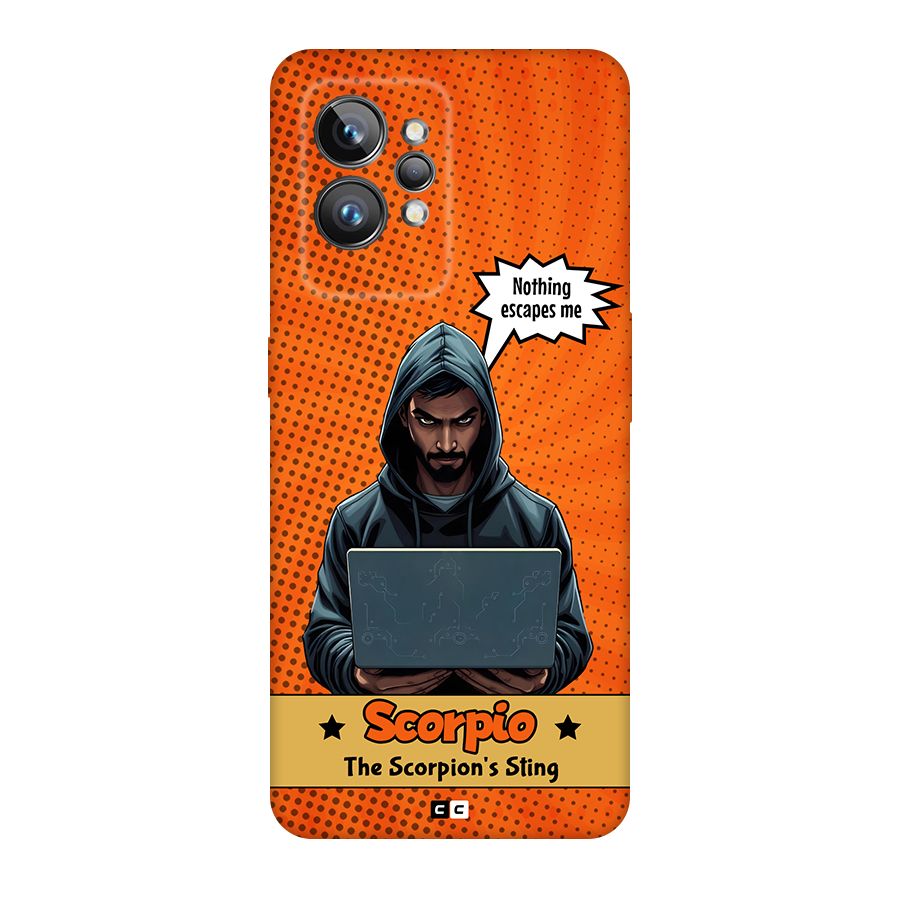 Scorpio Warning Back Case for Realme GT2 Pro