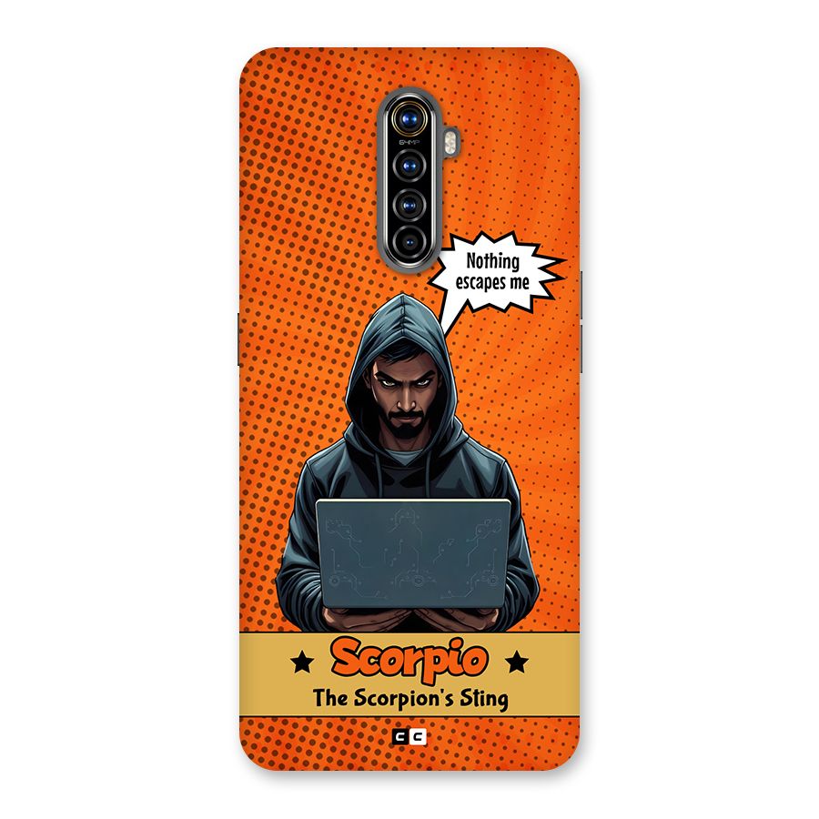 Scorpio Warning Back Case for Realme X2 Pro