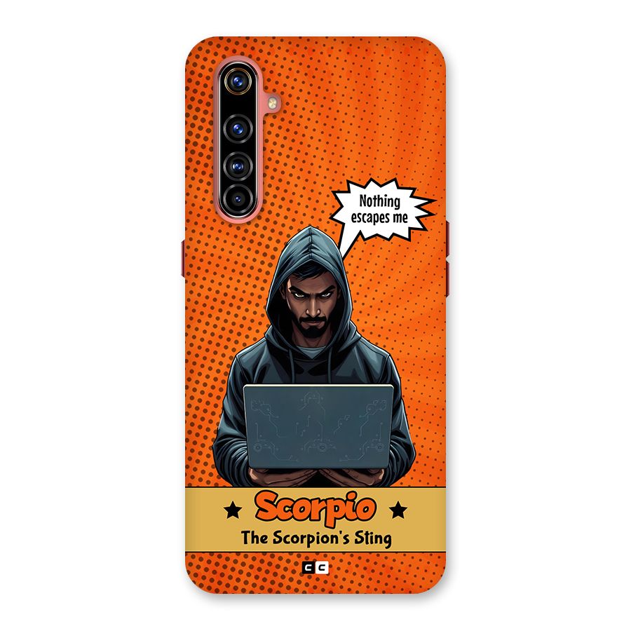 Scorpio Warning Back Case for Realme X50 Pro