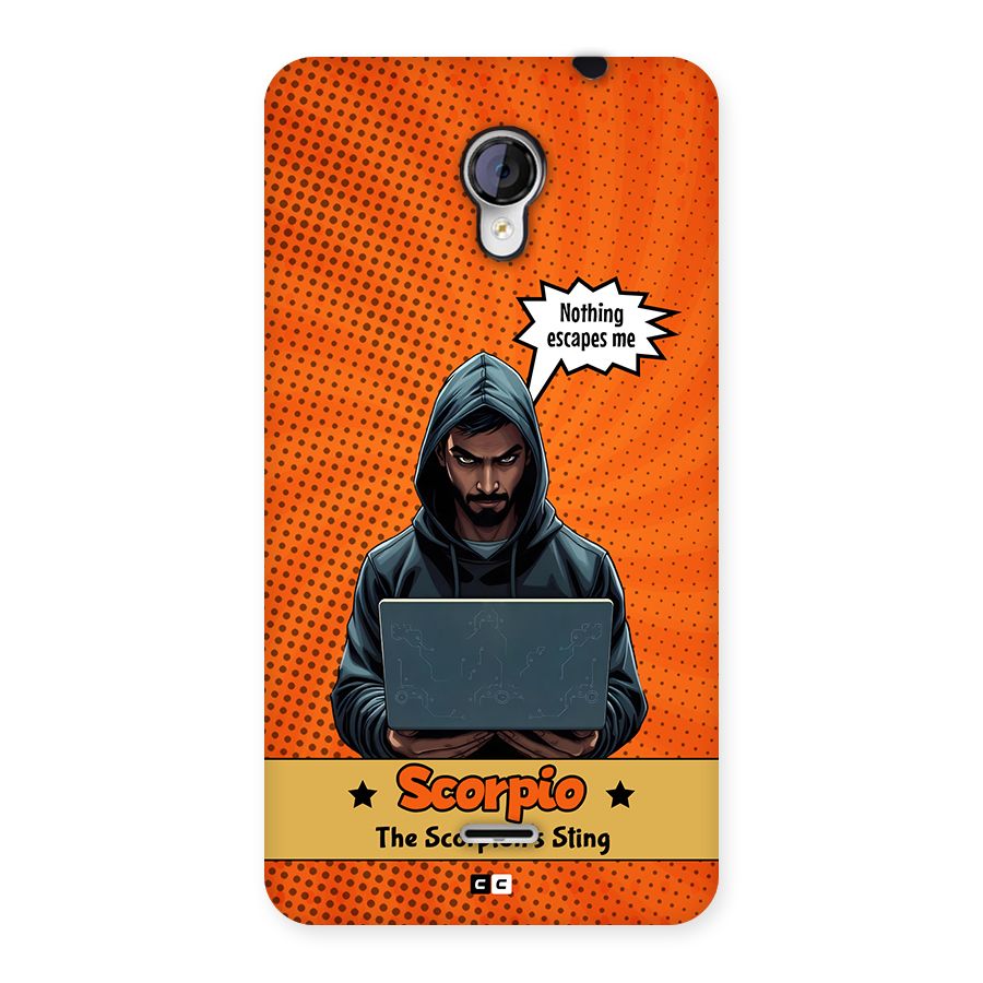 Scorpio Warning Back Case for Unite 2 A106