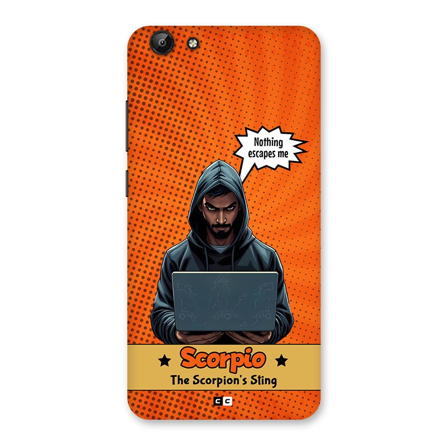 Scorpio Warning Back Case for Vivo Y69