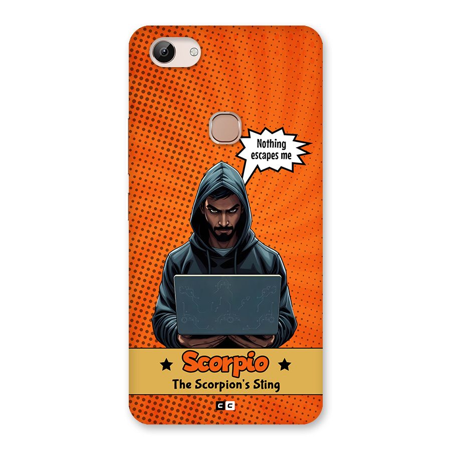 Scorpio Warning Back Case for Vivo Y83