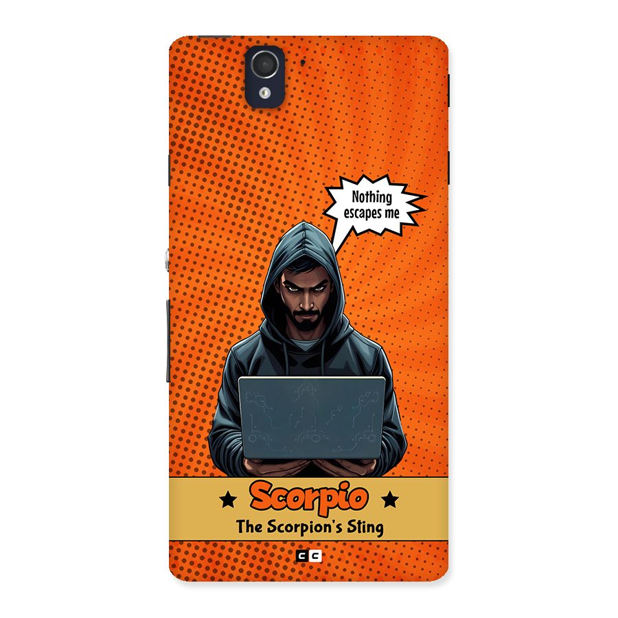 Scorpio Warning Back Case for Xperia Z
