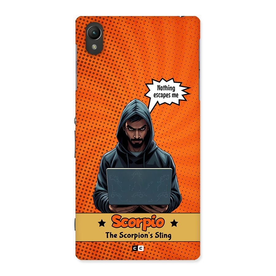 Scorpio Warning Back Case for Xperia Z1