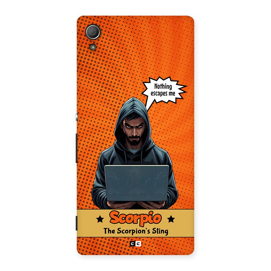 Scorpio Warning Back Case for Xperia Z3 Plus