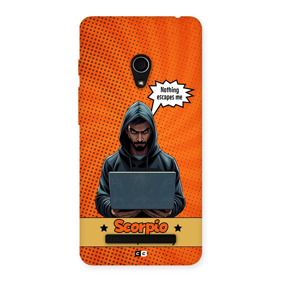 Scorpio Warning Back Case for Zenfone 5
