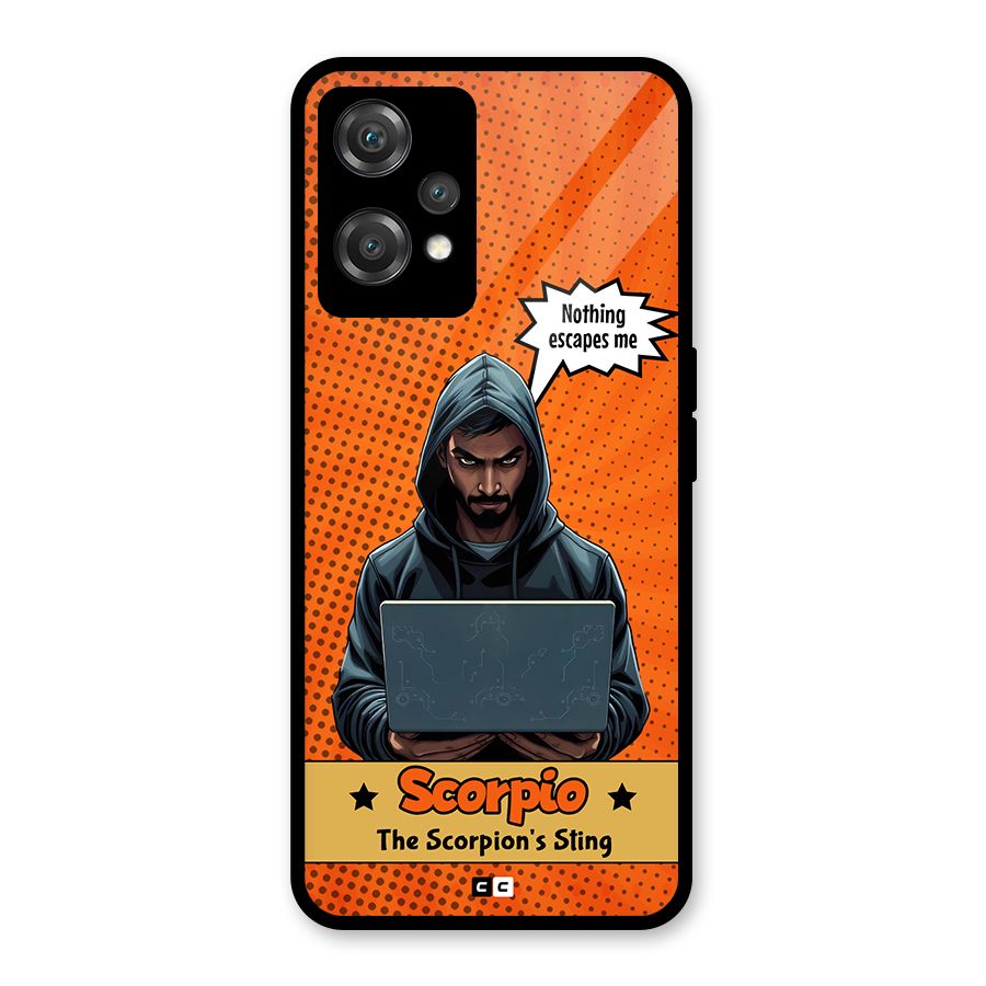 Scorpio Warning Glass Back Case for OnePlus Nord CE 2 Lite 5G