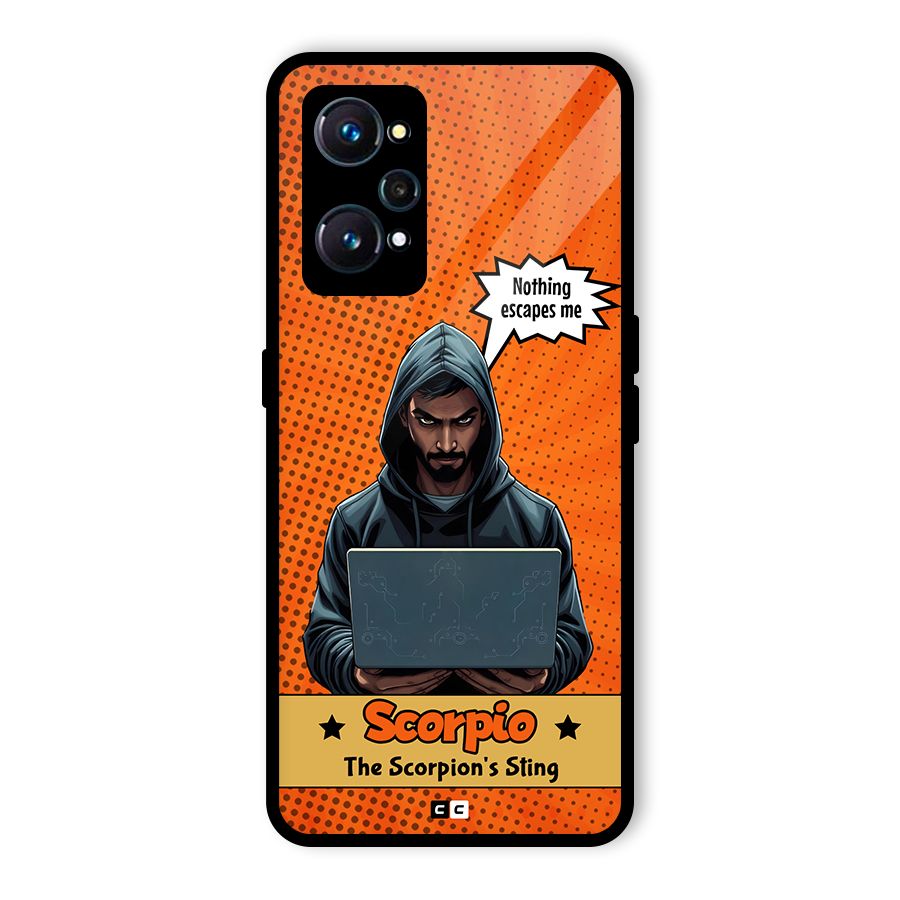 Scorpio Warning Glass Back Case for Realme GT 2