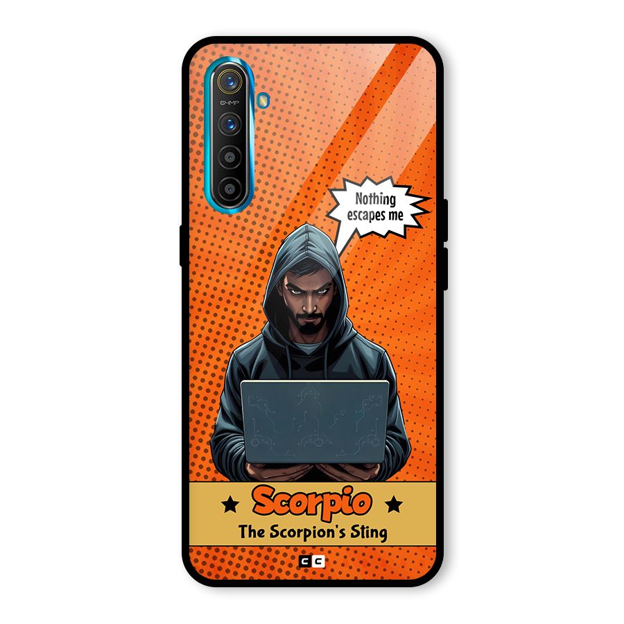 Scorpio Warning Glass Back Case for Realme XT