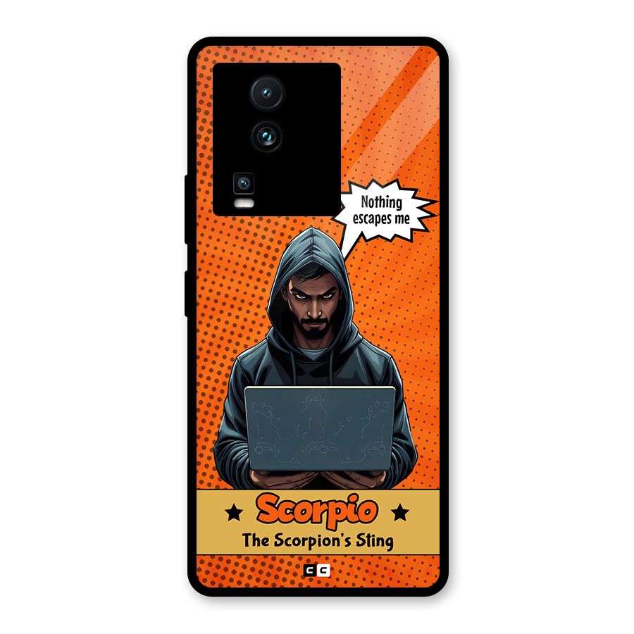 Scorpio Warning Glass Back Case for Vivo iQOO Neo 7 Pro