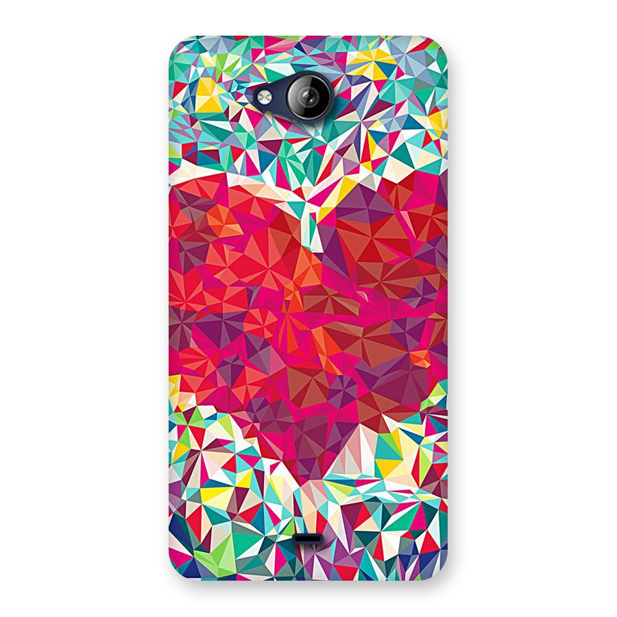 Scrumbled Heart Back Case for Canvas Play Q355