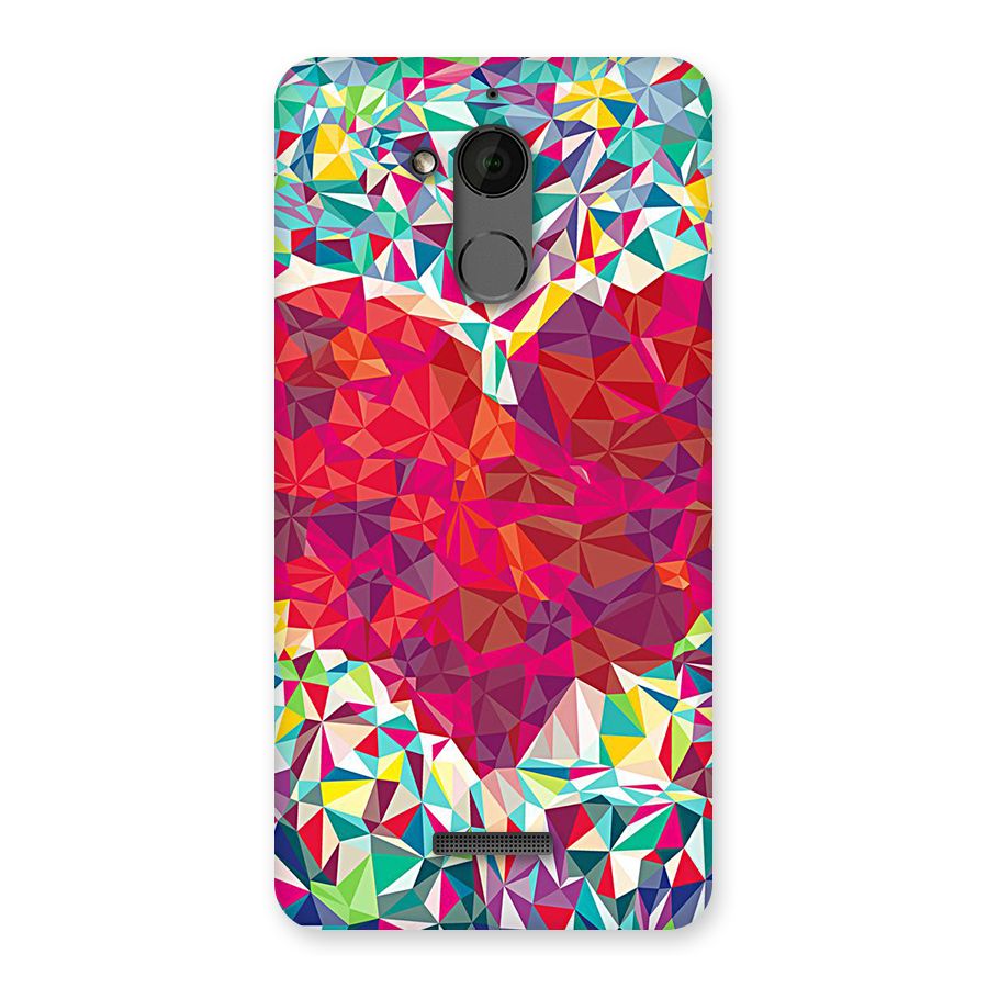 Scrumbled Heart Back Case for Coolpad Note 5