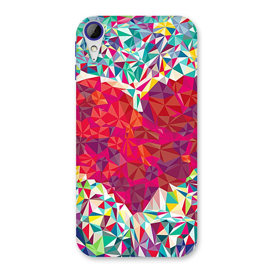 Scrumbled Heart Back Case for Desire 830