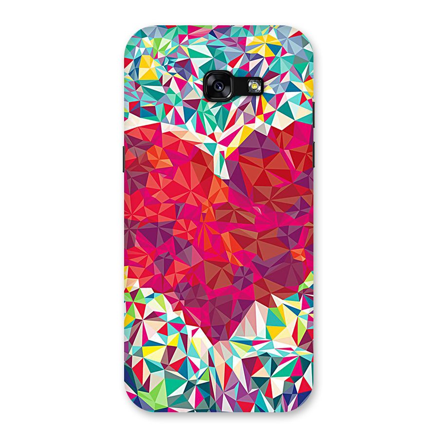 Scrumbled Heart Back Case for Galaxy A5 2017