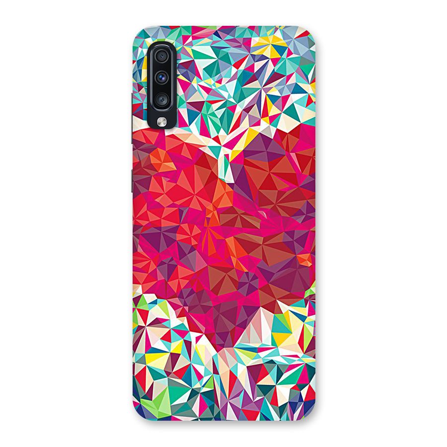 Scrumbled Heart Back Case for Galaxy A70
