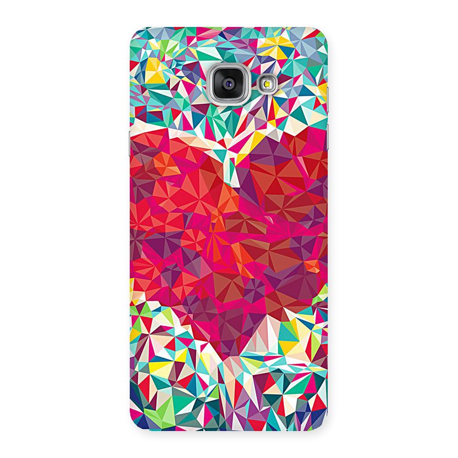 Scrumbled Heart Back Case for Galaxy A7 2016