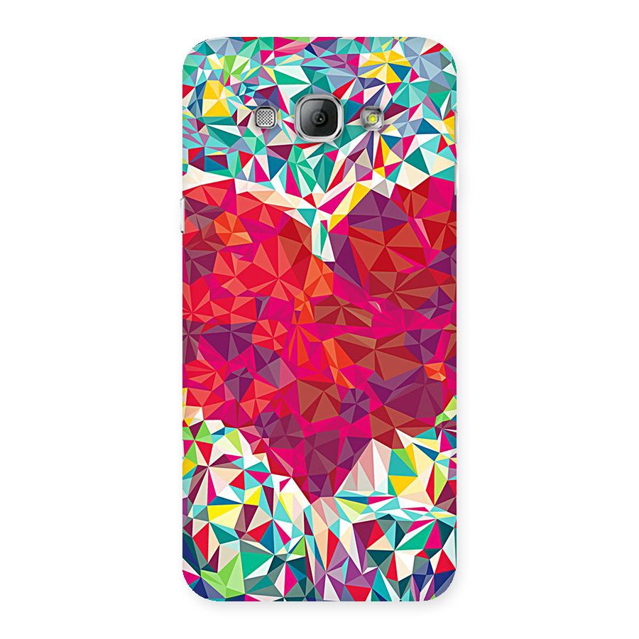 Scrumbled Heart Back Case for Galaxy A8