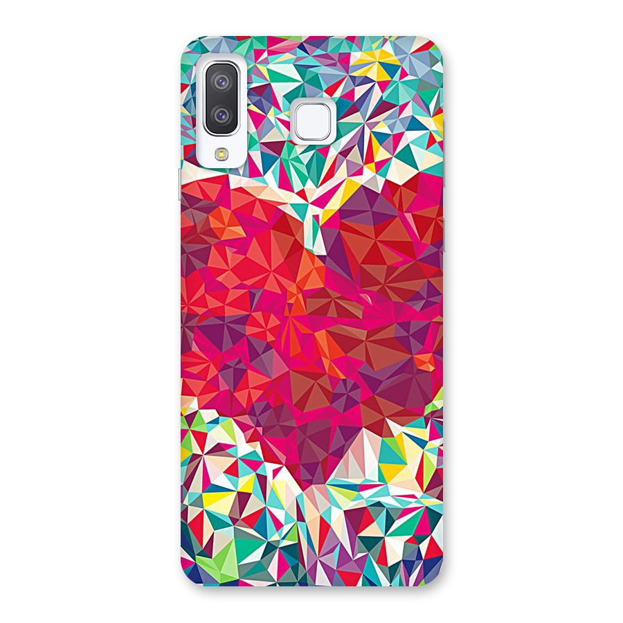 Scrumbled Heart Back Case for Galaxy A8 Star