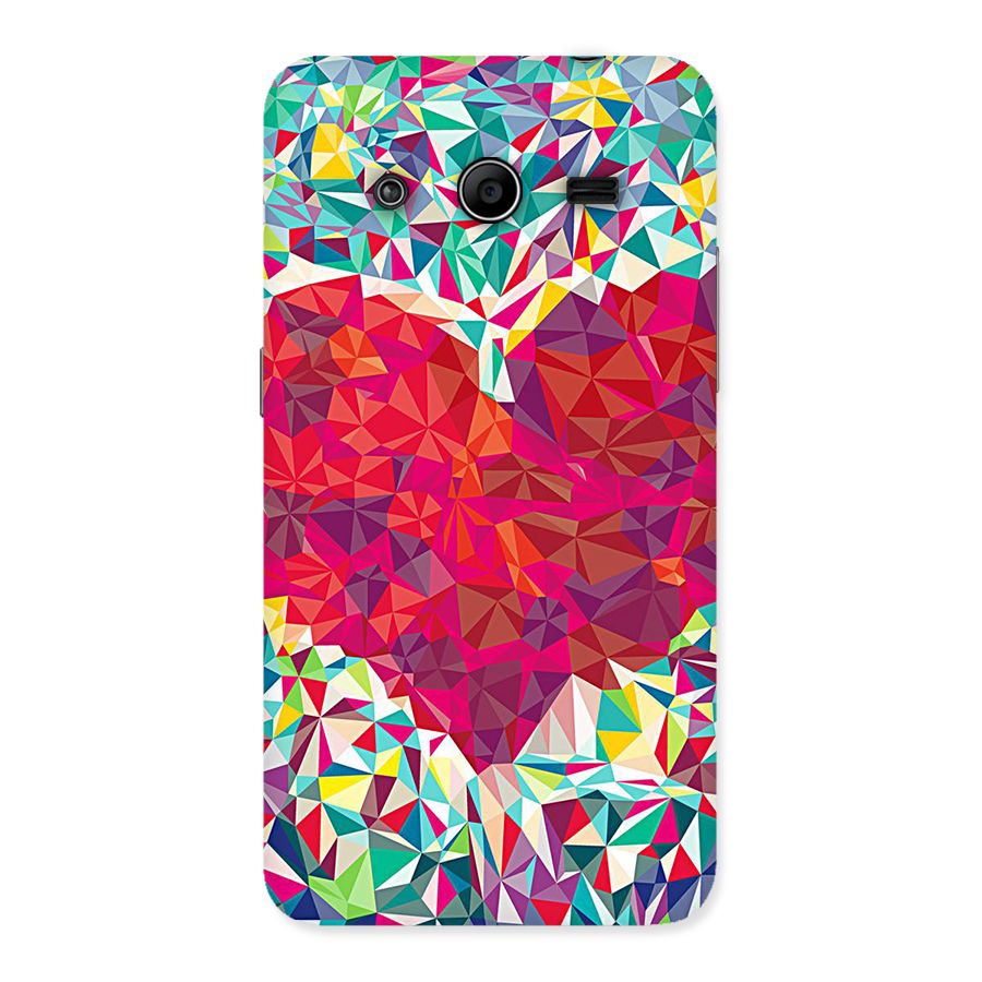 Scrumbled Heart Back Case for Galaxy Core 2