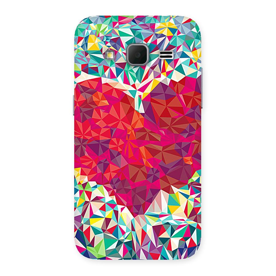 Scrumbled Heart Back Case for Galaxy Core Prime