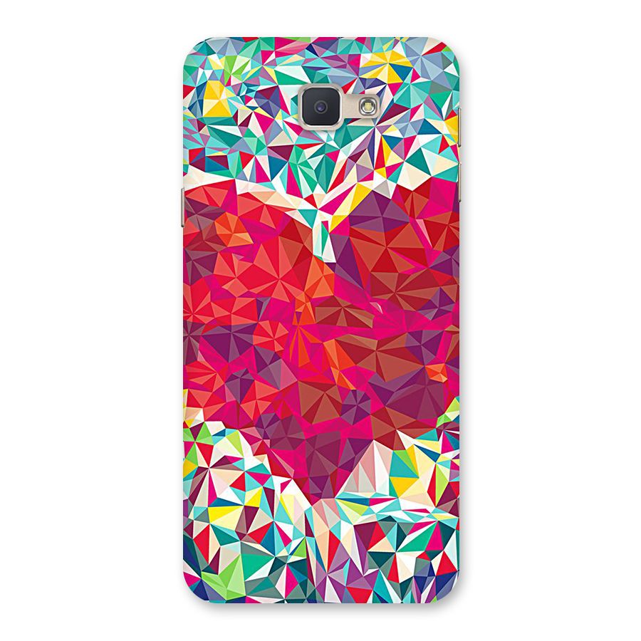 Scrumbled Heart Back Case for Galaxy J5 Prime