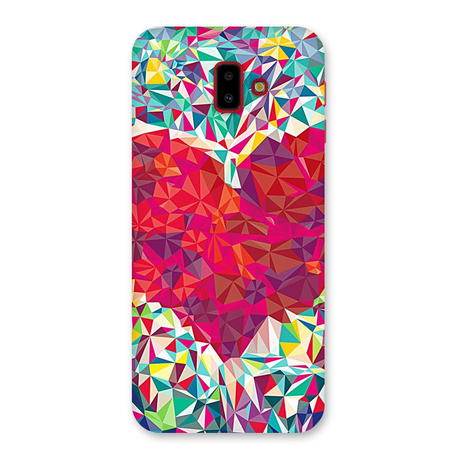 Scrumbled Heart Back Case for Galaxy J6 Plus