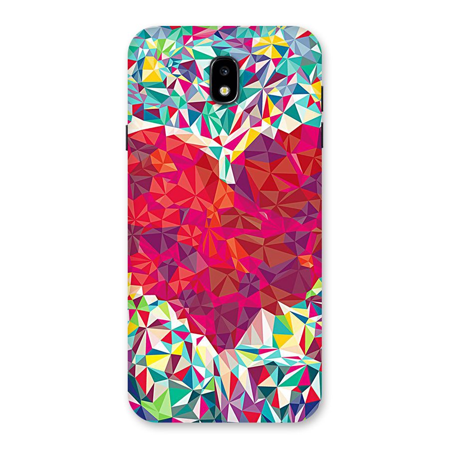Scrumbled Heart Back Case for Galaxy J7 Pro
