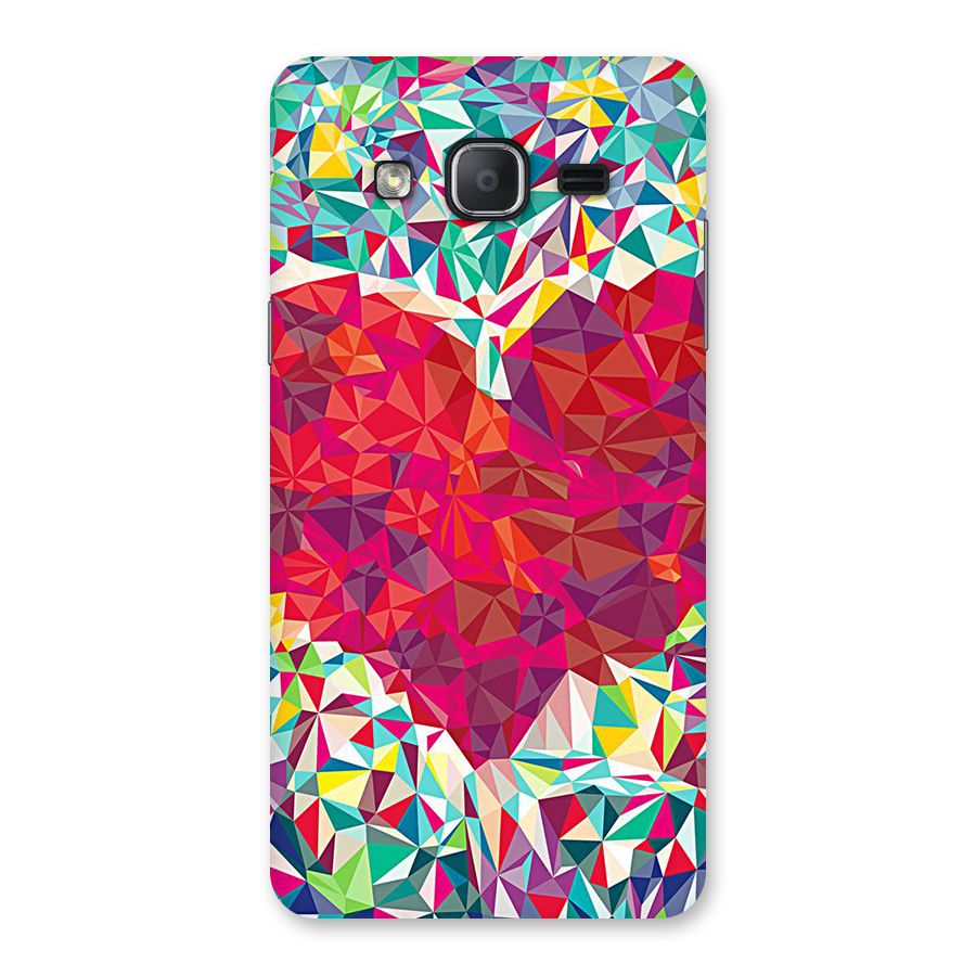 Scrumbled Heart Back Case for Galaxy On7 2015