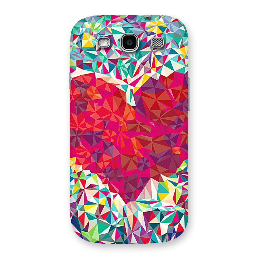 Scrumbled Heart Back Case for Galaxy S3