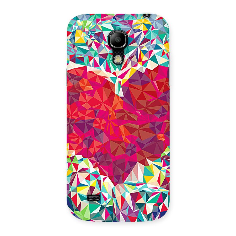 Scrumbled Heart Back Case for Galaxy S4 Mini