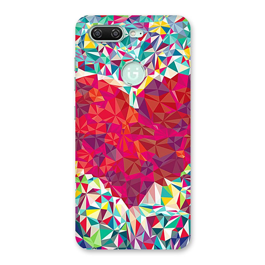 Scrumbled Heart Back Case for Gionee S10