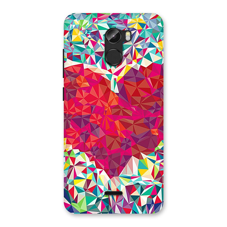 Scrumbled Heart Back Case for Gionee X1