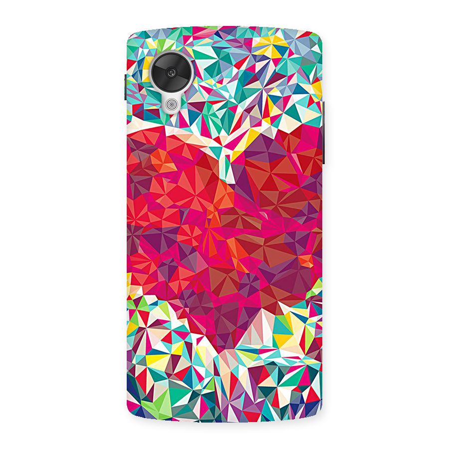 Scrumbled Heart Back Case for Google Nexsus 5