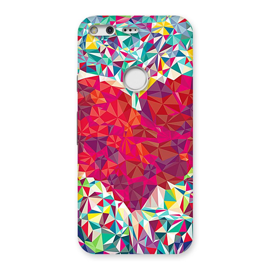 Scrumbled Heart Back Case for Google Pixel