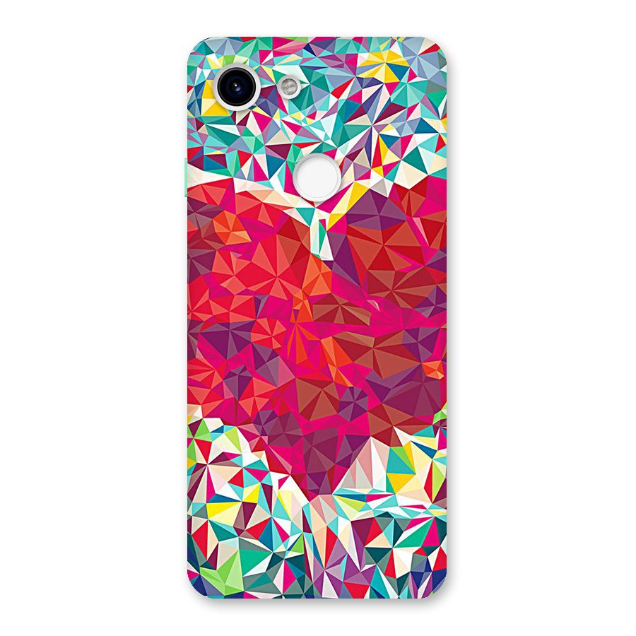 Scrumbled Heart Back Case for Google Pixel 3