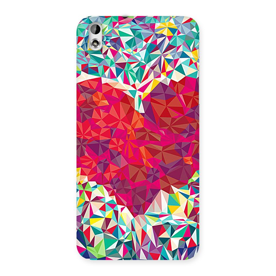 Scrumbled Heart Back Case for HTC Desire 816g