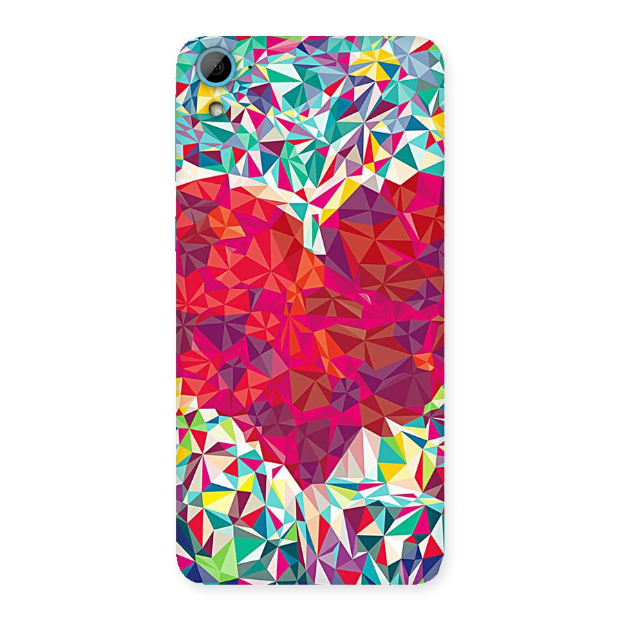 Scrumbled Heart Back Case for HTC Desire 826